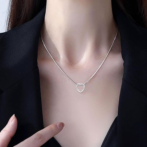 Miniatura 5 de Honbay 100 cuentas de corazón hueco de aleación, cuentas sueltas de metal en forma de corazón, marco de cuentas para aretes, pulseras, collares,