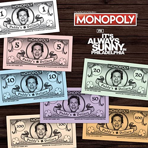 Monopoly It's Always Sunny in Philadelphia | Jeu de société Monopoly sous licence officielle | Sitcom FX primé – Image 7