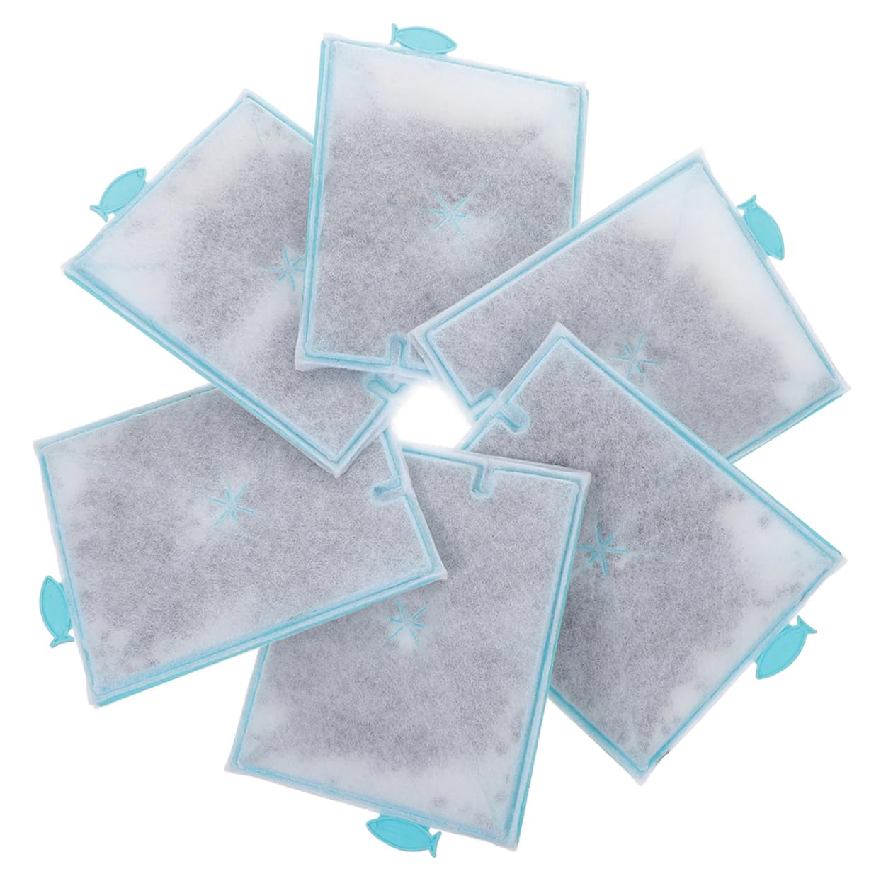 BESPORTBLE 24piezas Almohadillas De Algodón para Acuarios Repuestos De Filtro Compatibles Filtración y Práctica para Peceras