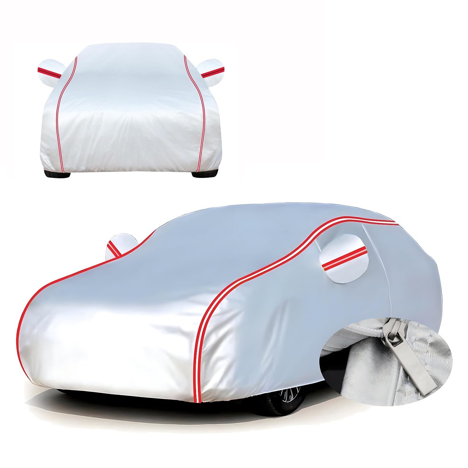 Funda de Coche para Bui𝘤k Electra 225 4-Door Hardtop 1963 (563.1 x 198.1 x 146cm),Impermeable, a Prueba de Rayos UV, antiincrustante, Aislante térmico, Transpirable, antienvejecimiento