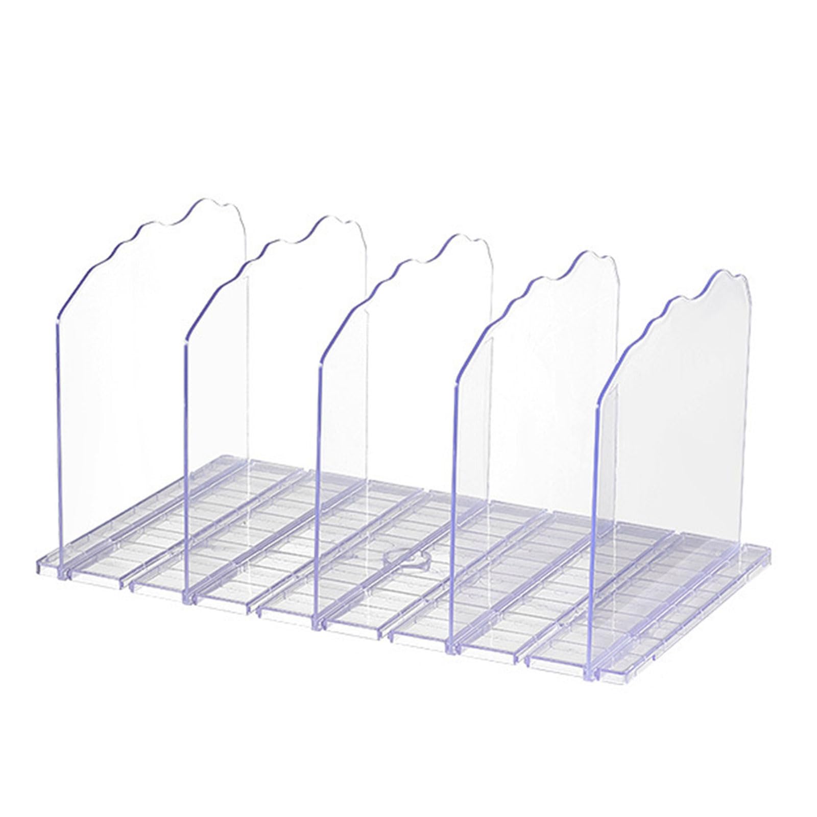 Buxuaaaa Clear Shelf Dividers Organizers Delicate Bedroom Closet Storage Divider Multifunctional Bag Organizers Shelves Kitchen Shelf