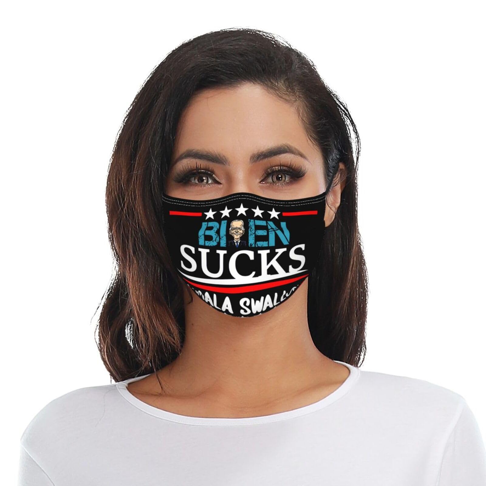 Joe Biden Sucks Kamala Harris Swallows Adult Dust Mask Adjustable Dust Face with 2 Filter70