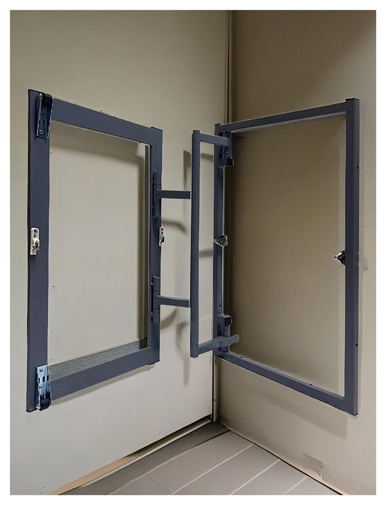 Puerta de Acceso para Azulejos - Panel Oculto a RAS para fontanería/hidrante contra Incendios - Tapa de Servicio Impermeable con bisagras inoxidables - Calefacción por Suelo Radiante y mante