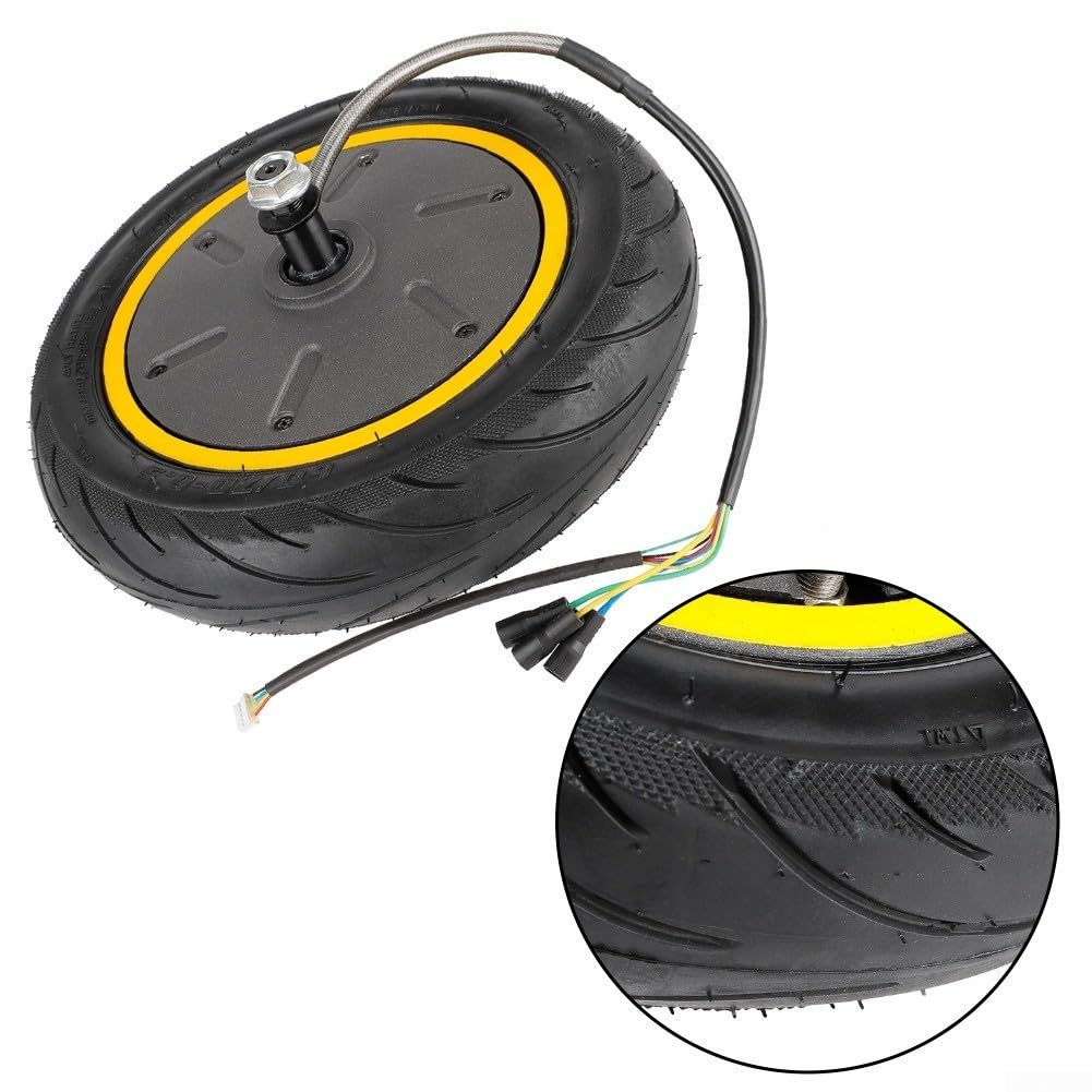 Moteur de roue arrière 350 W 60/70-6,5 pour scooter électrique Ninebot Max, moyeu en alliage d'aluminium avec forte traction pour des trajets en douceur