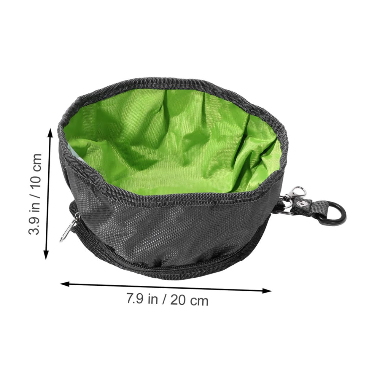 minkissy Lot de 4 gamelles de Voyage pour Chiot, Bouteille d'eau pour Chien, Accessoires de randonnée, gamelle Portable pour Chien, Articles de Toilette de Voyage, mangeoire pour, Chiot, gamelle