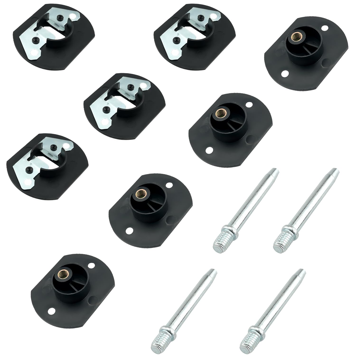 4PCS AB Snap Buckle Plastic Thickened Clamping Fastener 68X54mm Replacement Furniture Connector Accessories Lock Buckle Bedside Sofa Armrest Pin Style Plug Connector