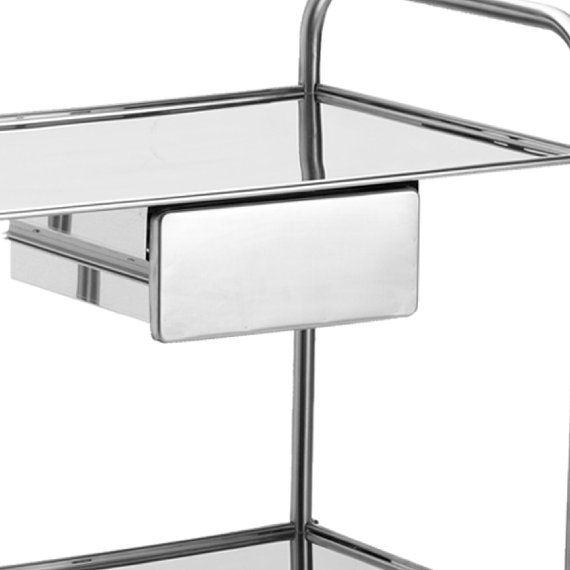 Titanox 45808 Carrello Lancart con Cassetto, 60cm Lunghezza, 40cm Larghezza, 80cm Altezza