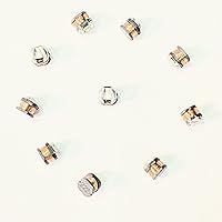 Vista 3 de Taidacent Wireless Led Uplights and Coil Inductive PCB Charger Pad Wireless LEDs Lights Lamp Magnetic Levitating Floating Charging Station Type C 5V