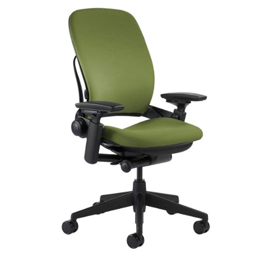 steelcase 46216179 リープチェア Amazon.com: Steelcase Leap Chair, Black Fabric,FBA,5