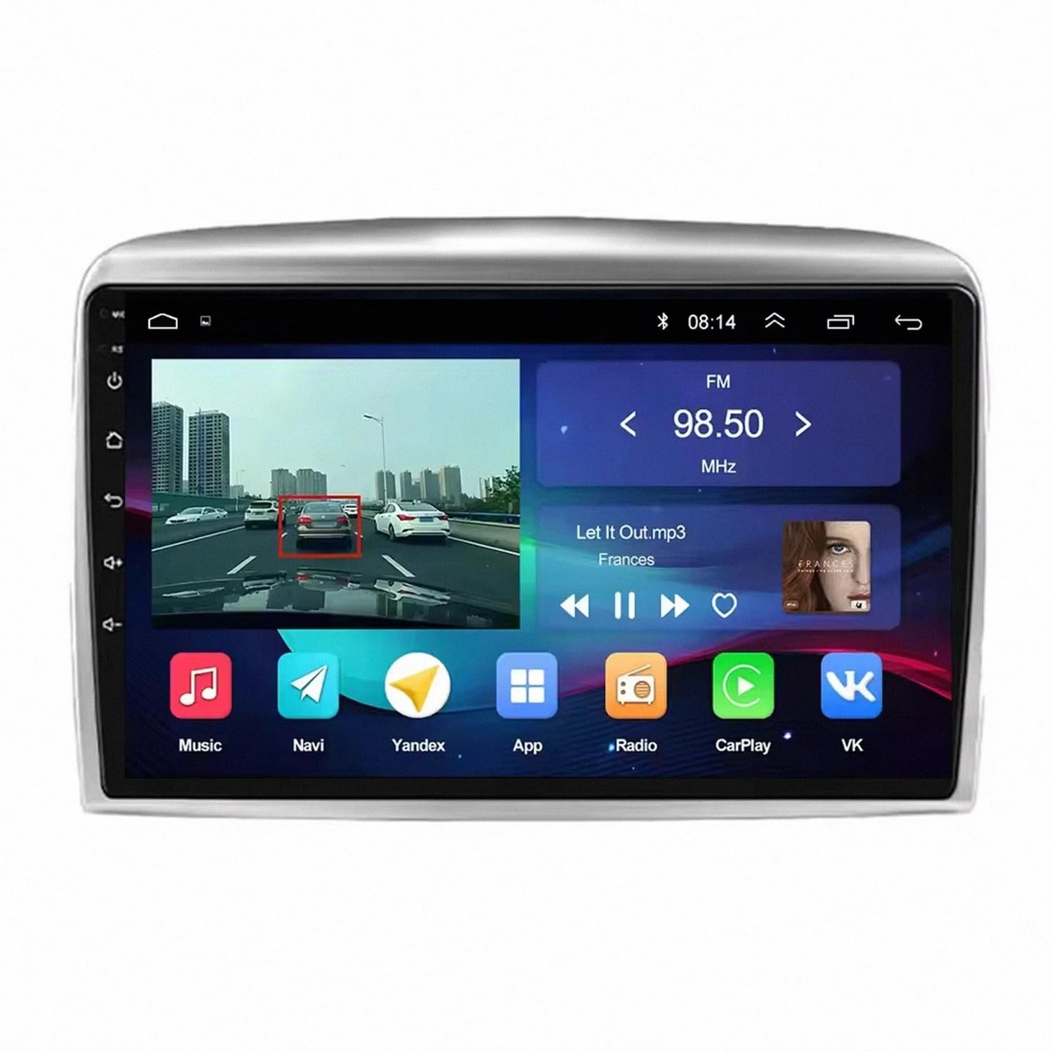Carplay y Android Auto inalámbricos en estéreo de automóvil Chevrolet Captiva 1 8
