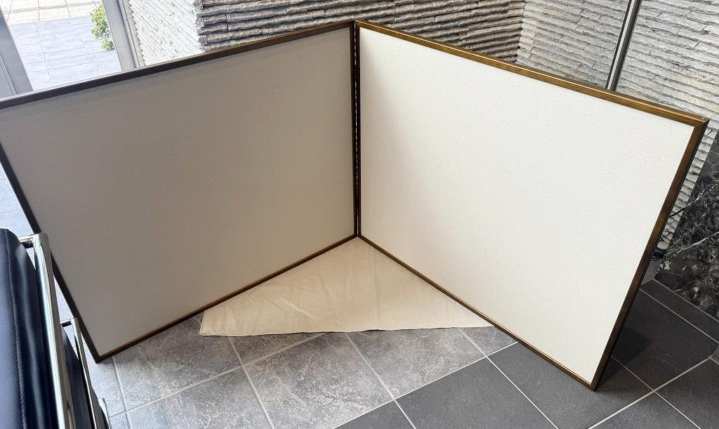 茶器茶道具 風炉先屏風 NT2431 紐蝶番 女桑 シンプルな衝立 屏風 茶器