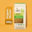 Organic Tattva Mix Dal 500g | Protein-Rich Indian Lentils, Tadka Dal Mix, Khichdi & Everyday Cooking | Blend of Toor, Moong, Masoor & Chana | Unpolished Pulses for a Healthy Pantry gallery image