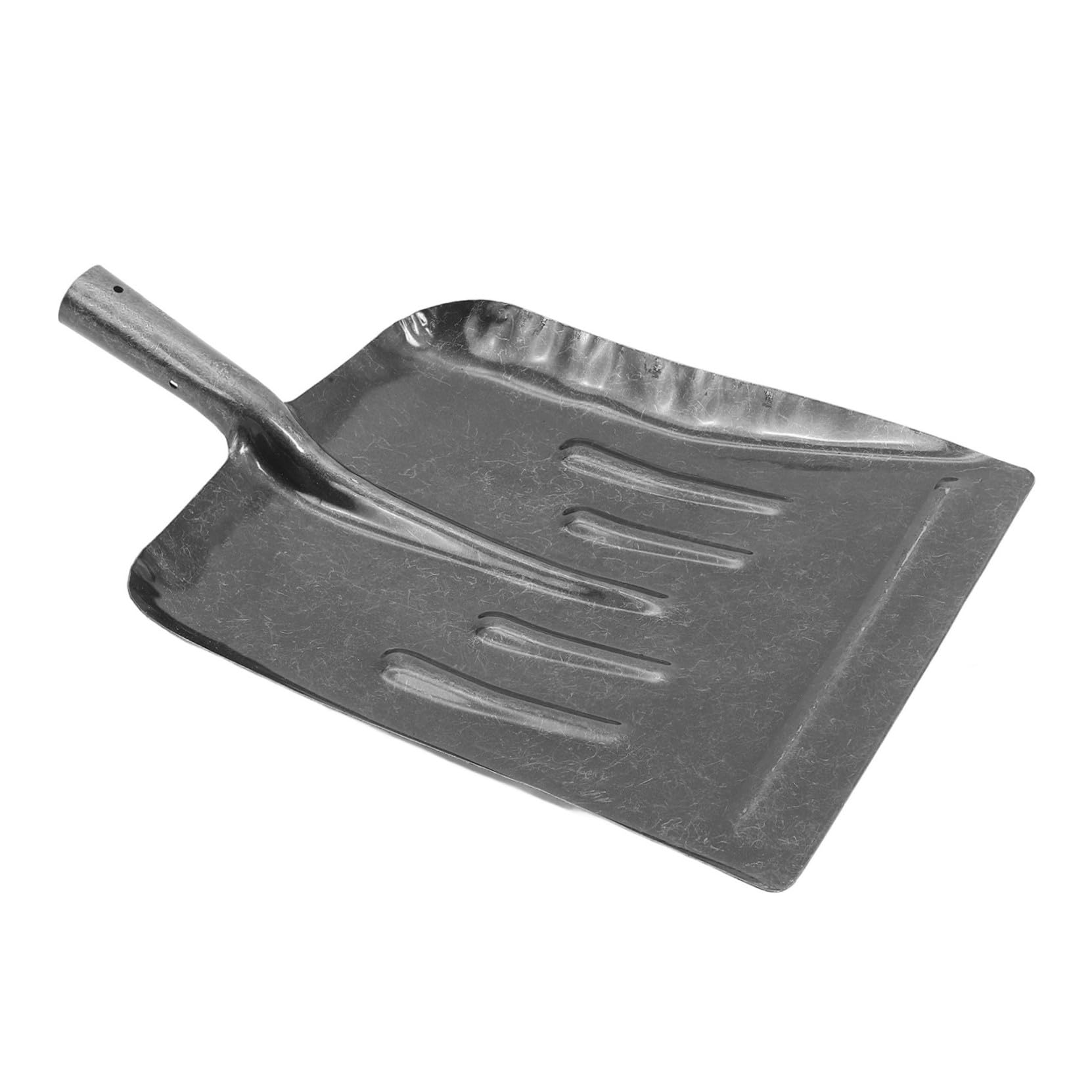 POPETPOP Pala da Giardino in Acciaio al Manganese, Superficie Antiscivolo, Finitura Liscia, per Pulizia Letame e Trapianto