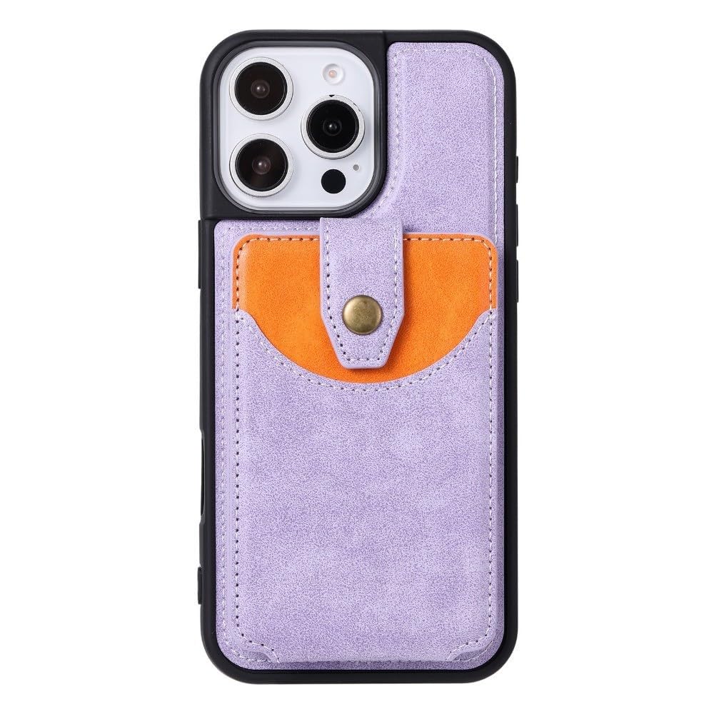Coque iPhone 16 Pro Max violette détachable résolvant le manque de place - 8