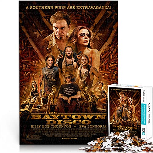 ZKSB The Baytown Disco Puzzle 1000 Teile Spielzeug zusammenbauen 1000-teiliges Anime-Puzzle Wachstumspartner für Kinder…