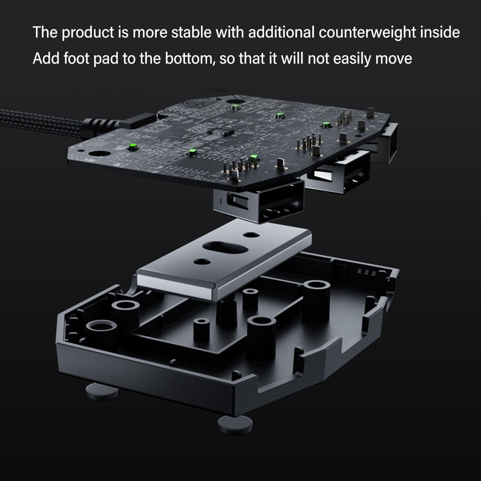 Hztyyier Convertitore Adattatore Tastiera Mouse per Switch, Ampia compatibilità, Giochi di Supporto, Effetti di Luce Regolabili (Obiettivo Box VX2)