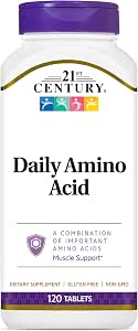 21st Century Daily Amino Acid Tablets, 120 Count