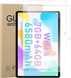 GEJEFA Screen Protector for Blackview Tab 8 Wifi/Tab 7 Wifi, 2 Pack 9H Hardness Anti-Scratch [High Definition][Bubble Free] Tempered Glass Screen Protector Blackview Tab 8 Wifi