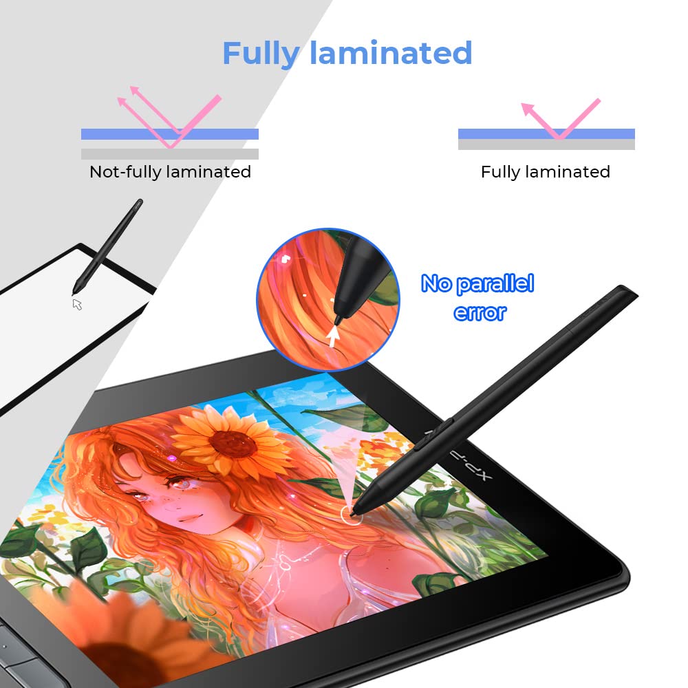 XP-PEN Artist 10 2nd Generation Graphics Tablet 10.1 Inch Pen
