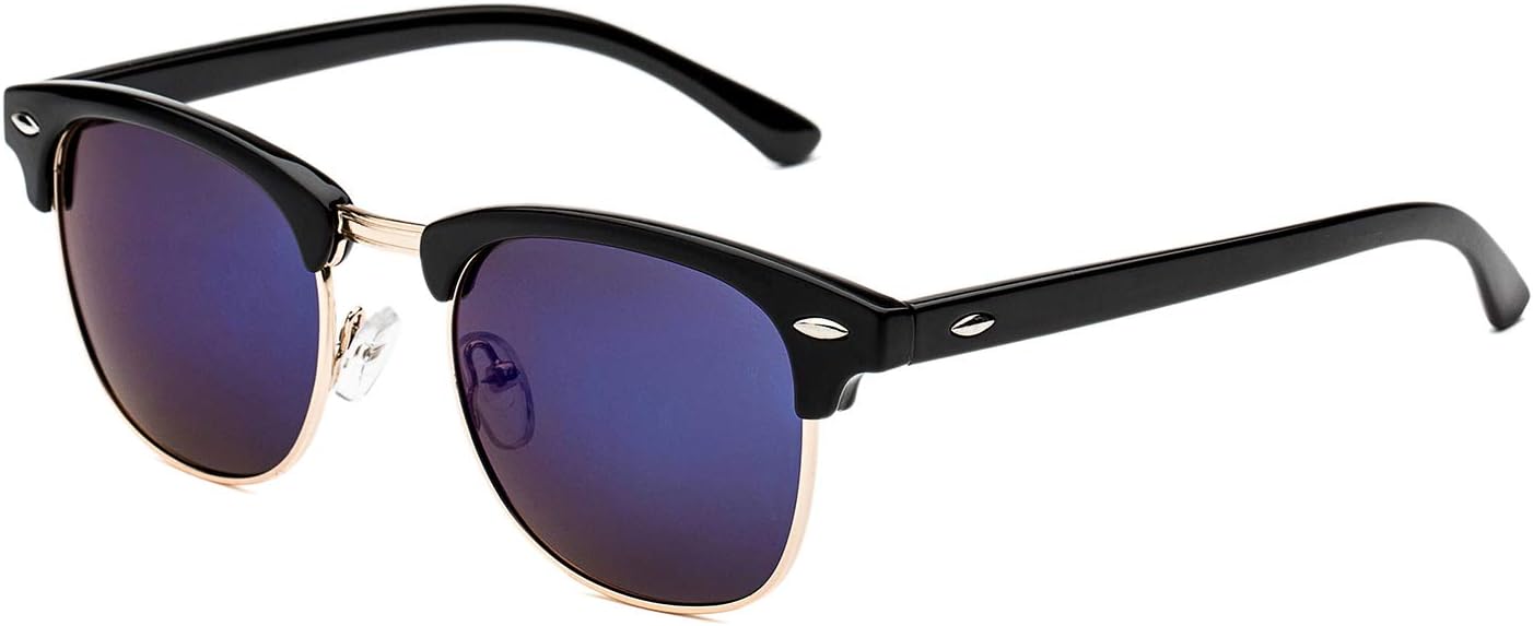 CHB Semi Rimless Polarized Sunglasses Women Men Retro Brand Sun Glasses