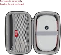 Vista 8 de Hermitshell Estuche rígido de viaje para máquina etiquetadora Marklife P11 (verde)