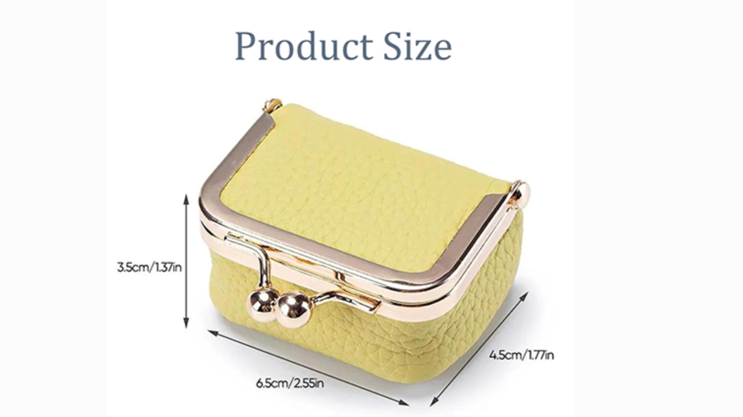 Amazon.com: Genuine Leather Mini Jewelry Box, Portable Vintage