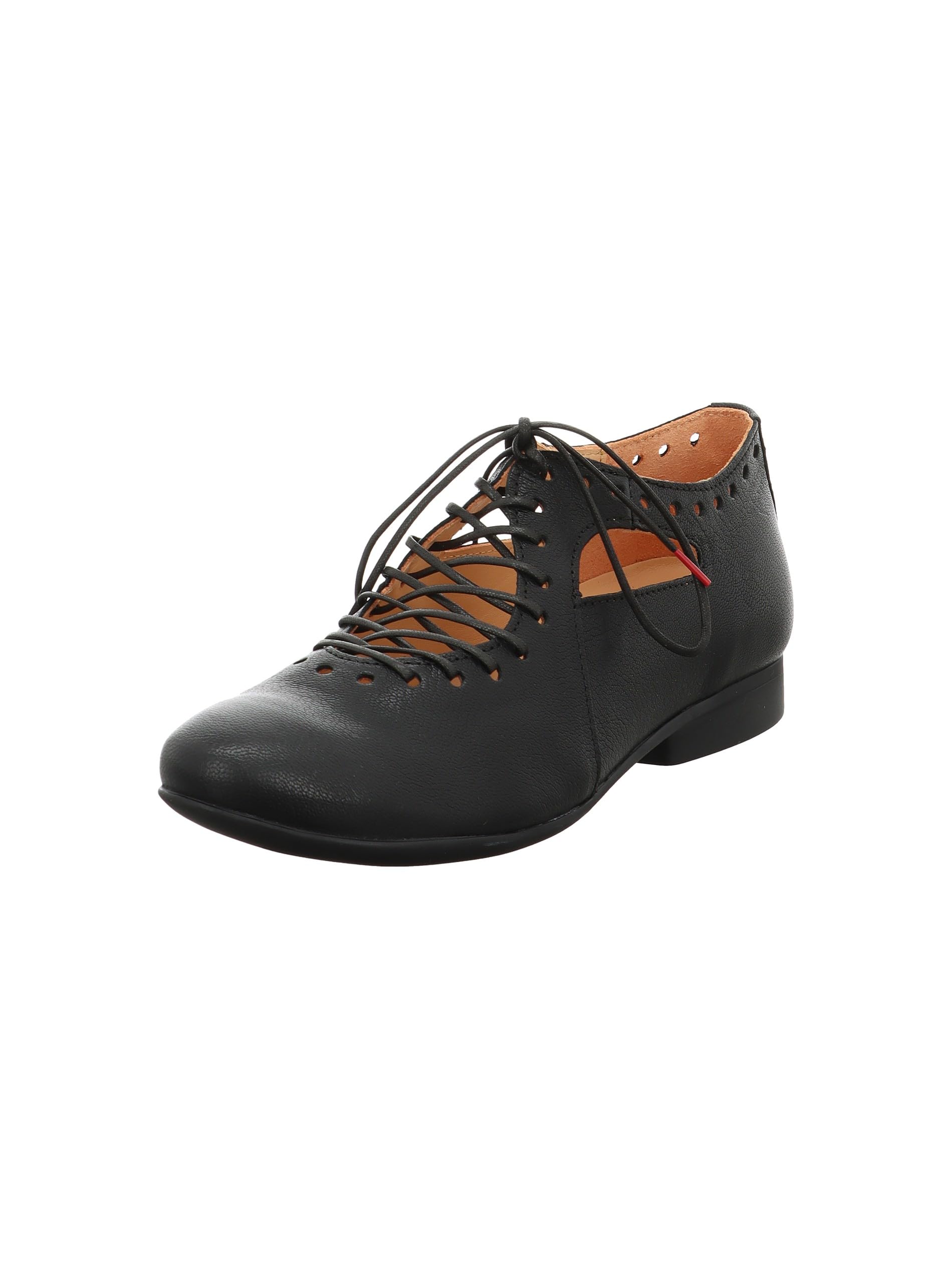 Think! Women's GUAD2 Leather Lining Trainers, Black 0010, 39 EU