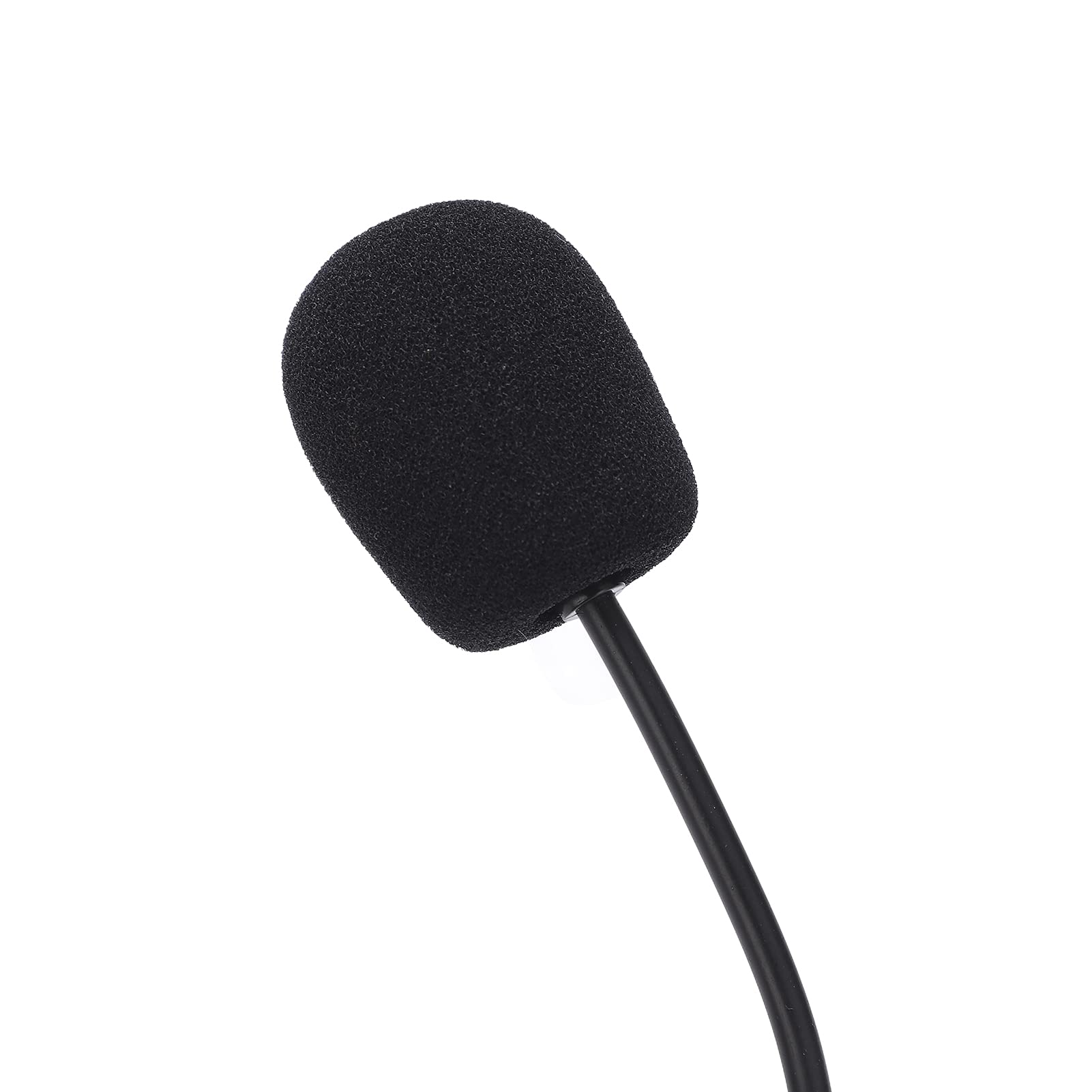 Kit Cuffie Casco con Microfono a Riduzione Dinamica del Rumore Cavo Estensibile 2m per Caschi Integrali Design Ergonomico