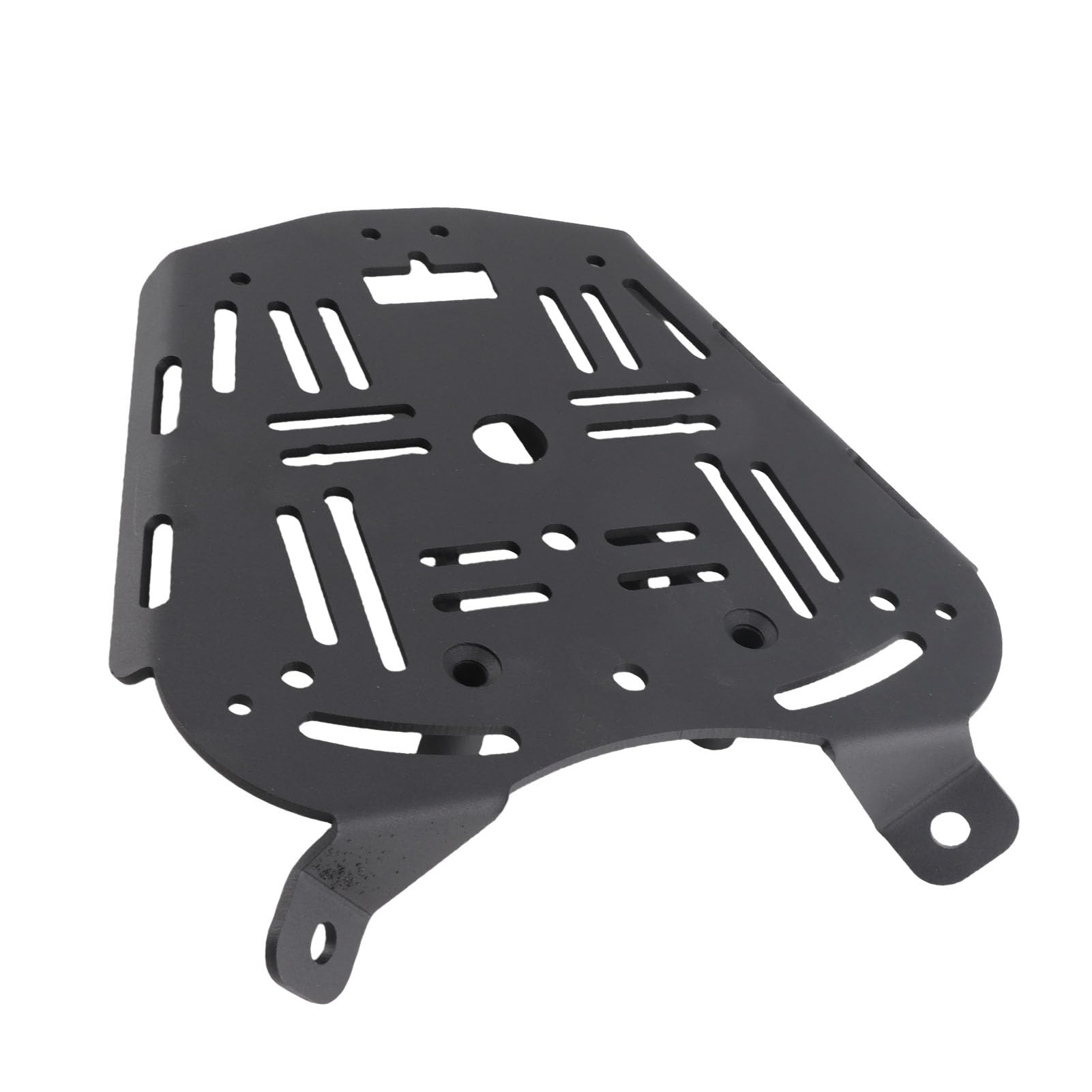 Piastra Inferiore della Scatola di Coda, Piastra di Montaggio Resistente in Acciaio Al Carbonio per ZONTES 368G 501G, Accessorio da Viaggio Essenziale, Nero, 1 unità