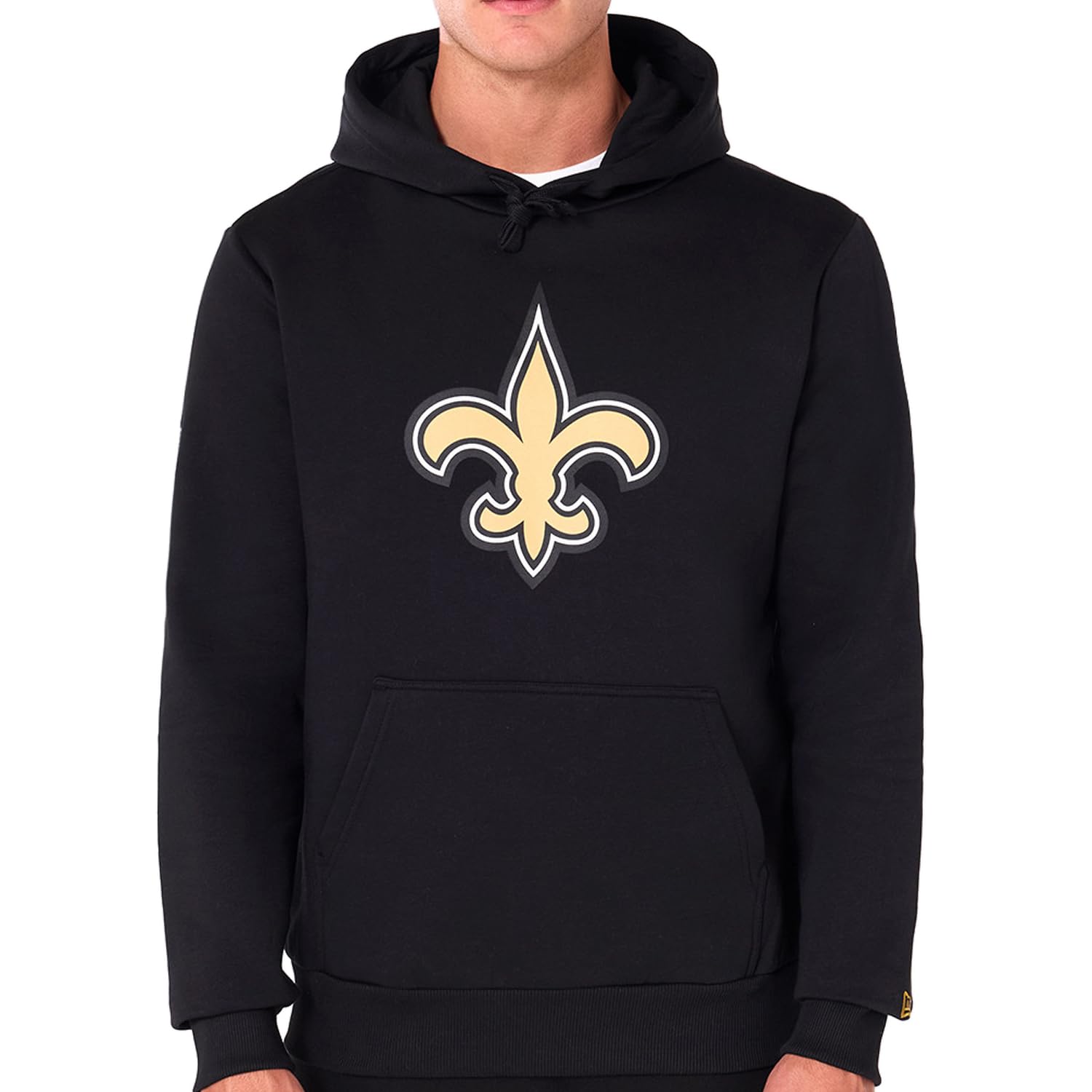 New Era Men's Noir Hooded Sweatshirt New Orleans Saints Nfl