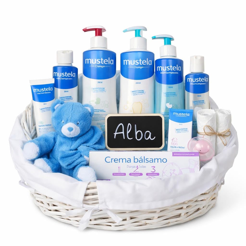 Cesta nacimiento bebe Extra