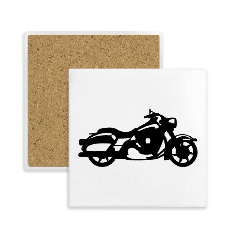 Dessous de verre moto silhouette pour apéritif et pause café réussie