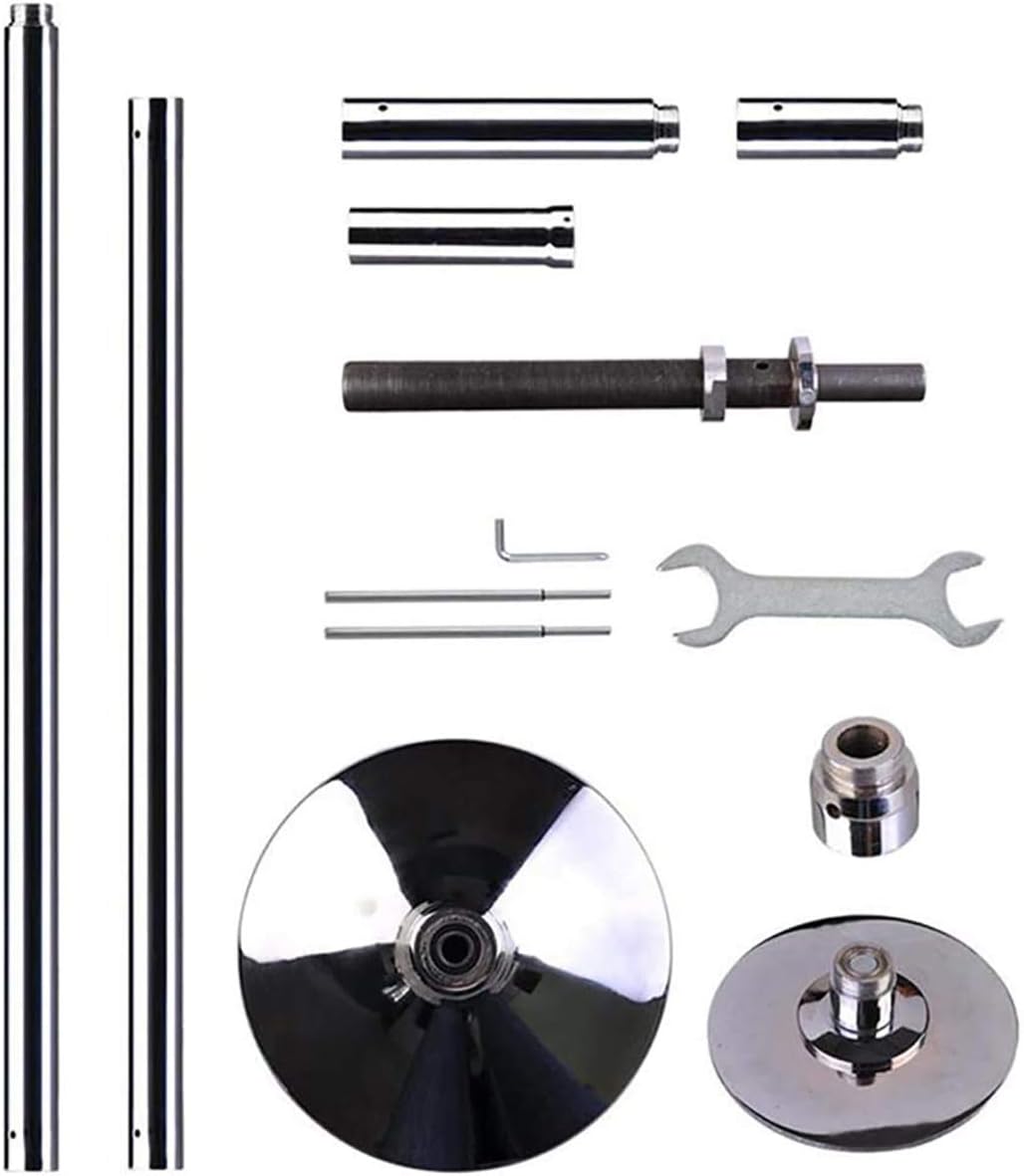 HMNS 45mm Dancing Pole Adjustable Indoor 360 Spin Training Stripper Pole Detachable Portable Pipe Dance Tube Gym Equipment Fitness Tools : Sports & Outdoors