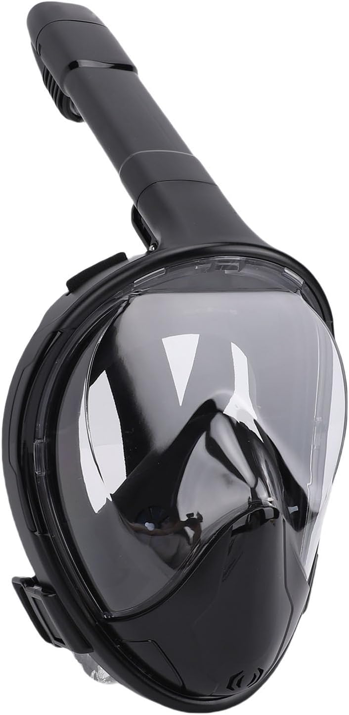 Dioche Snorkel for Adults and Full with Fog and 180° Panoramic View Lightweight Silicone Diving Gear for Underwater Exploration Splashproof Dry Snorkeling Face Guard