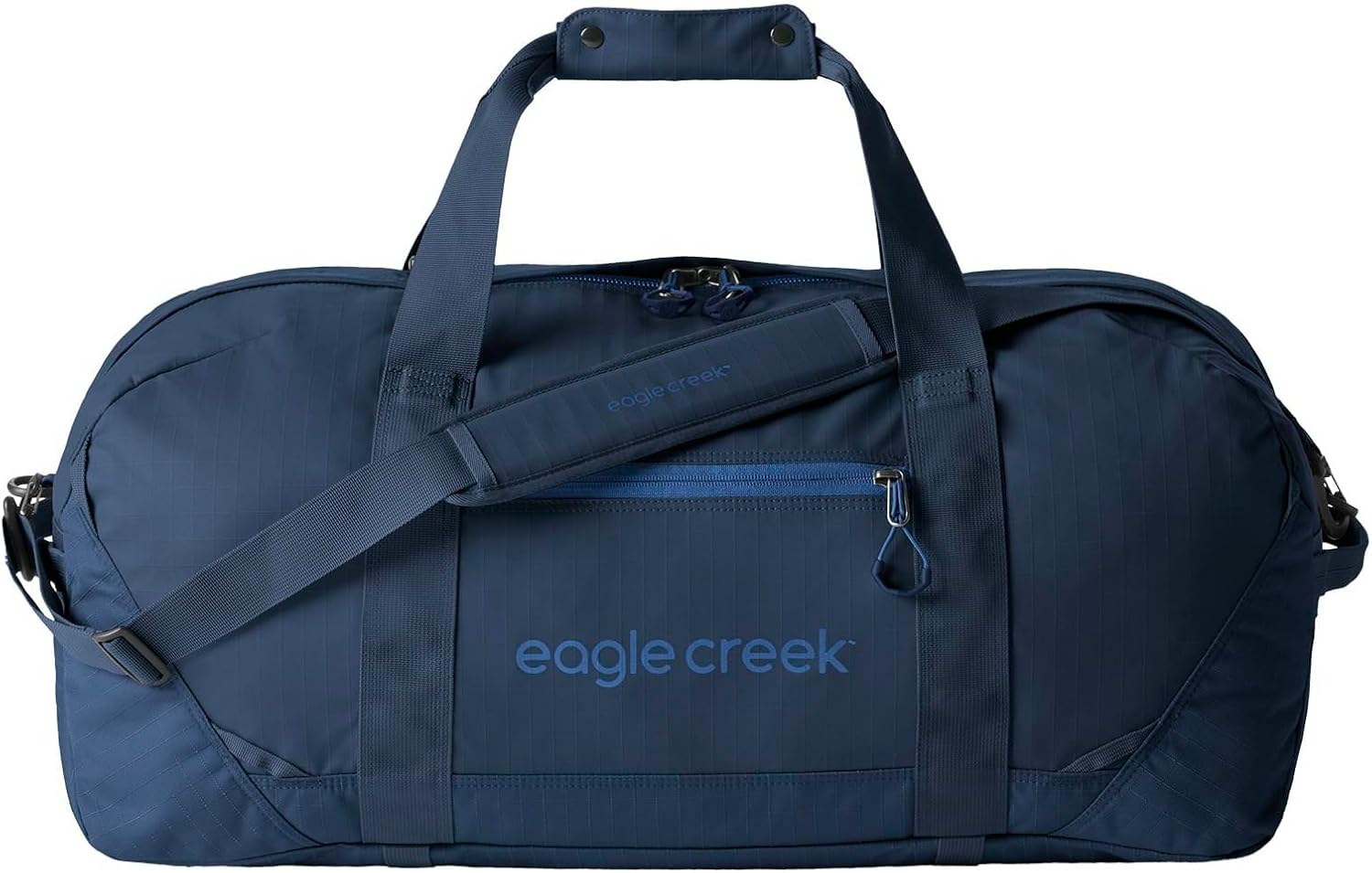 Eagle Creek No Matter What Duffel Bag - Eco Friendly Duffel for Sustainable Travel - Adjustable Shoulder Strap - Multiple Carry Options - Easy to Store - Atlantic Blue - 40L - Image 2
