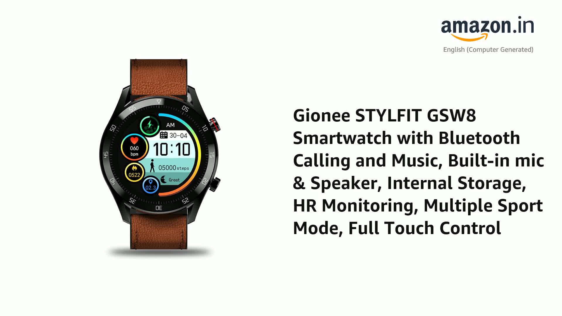 Gionee gsw8 smartwatch Clearance