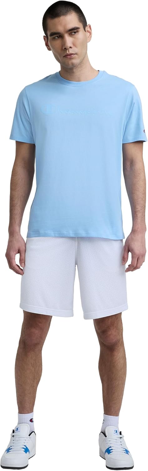 Champion Men's Performance 9" Mesh Shorts, Standard Fit, Lightweight, Available in Regular and Big & Tall