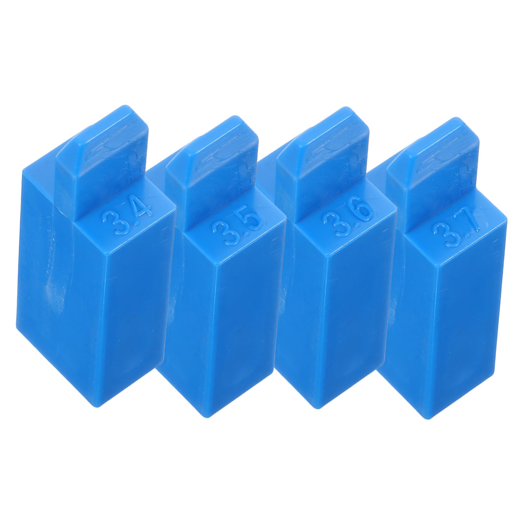 YARNOW 4pcs Professional Mute Blocks for Piano Tuning Tools Durable Material Easy to Use Piano Sound Stop Tools Ergonomic Design for Notes and Maintenance
