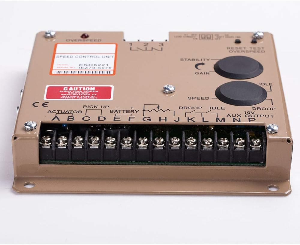 ESD5221 Speed Control Unit Engine Governor Controller for Diesel Generator