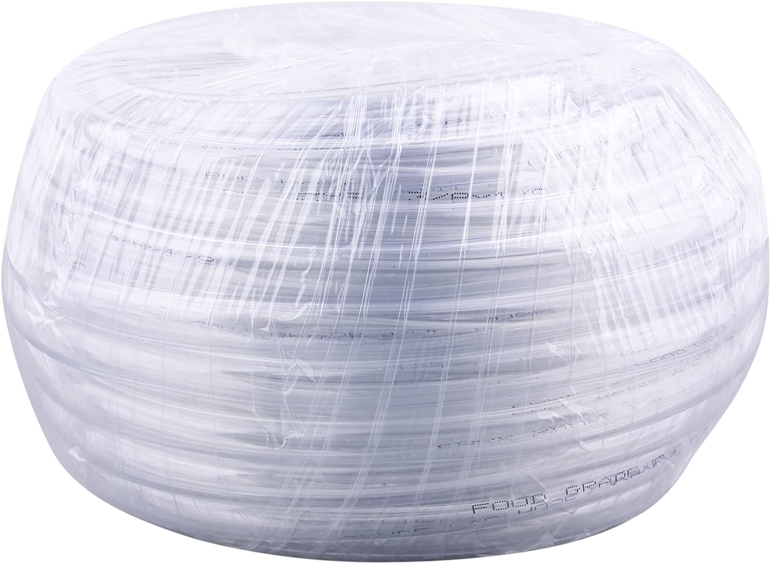 DERNORD PVC Tubing 3/8"ID X 1/2"OD Flexible Clear Vinyl Hose 50 Feet for Food Grade