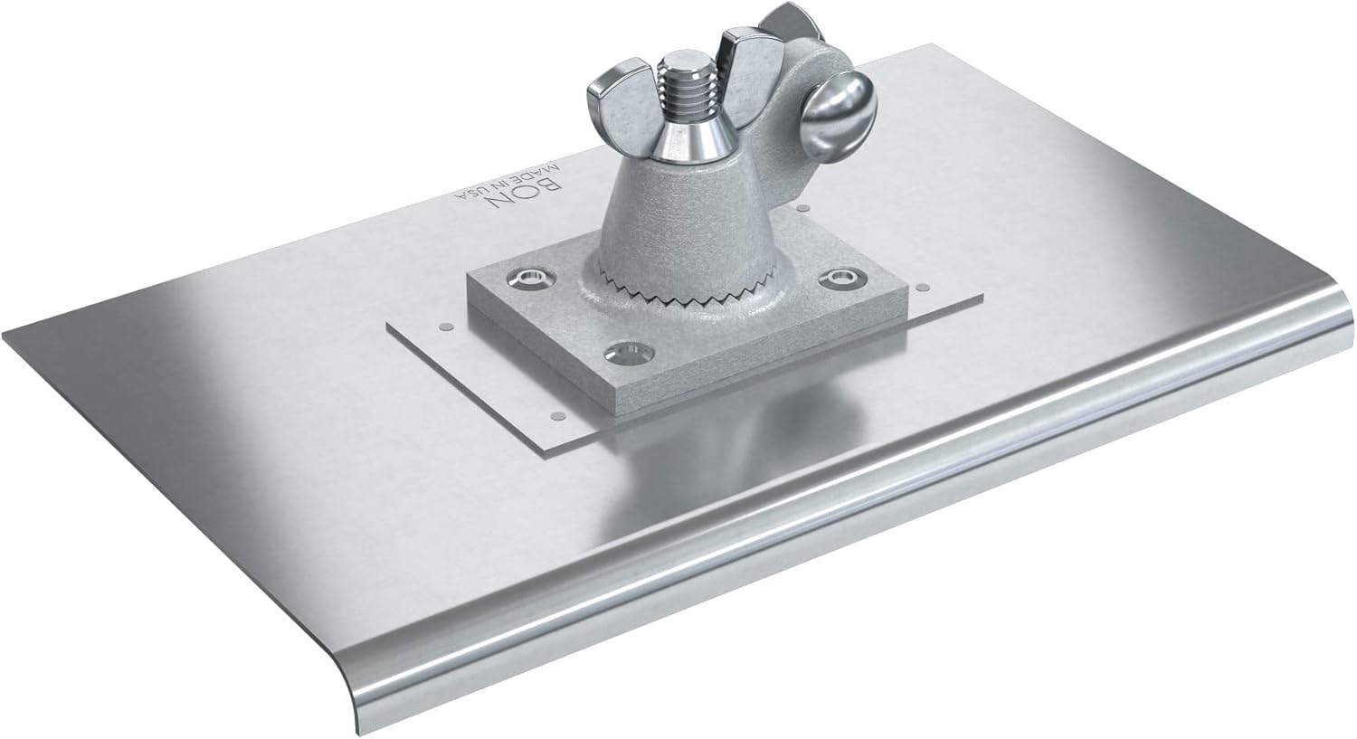 Bon 12-432 10-Inch by 6-Inch Stainless Steel Locking All Angle Walking Concrete Edger, 3/4-Inch Radius