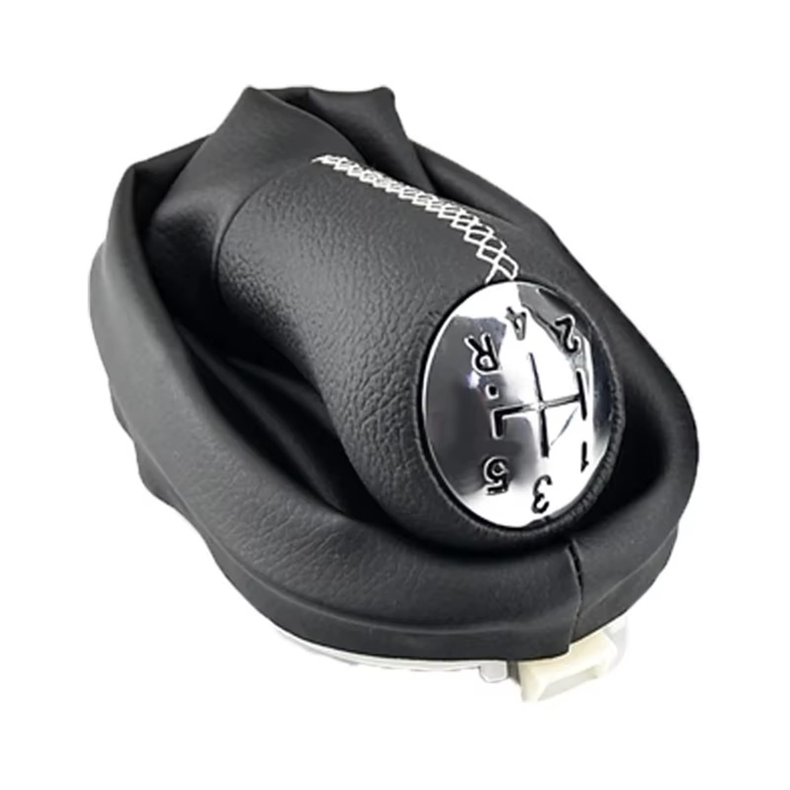 TRGDFDAA Spare Parts Compatible with for Kangoo 2009 5 for Speed Car Shift Gear Knob with Lever Gaitor Boot Cover Automotive Components