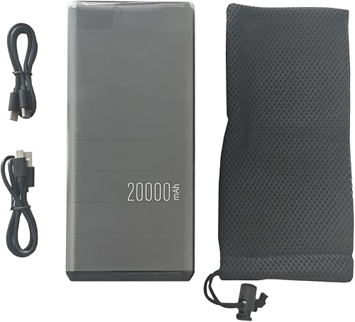Miniatura 2 de Banco de energía de 60 W, 20000 mAh, cargador portátil USB C, pantalla digital de 4 puertos, carga rápida, especialmente diseñado para computadoras