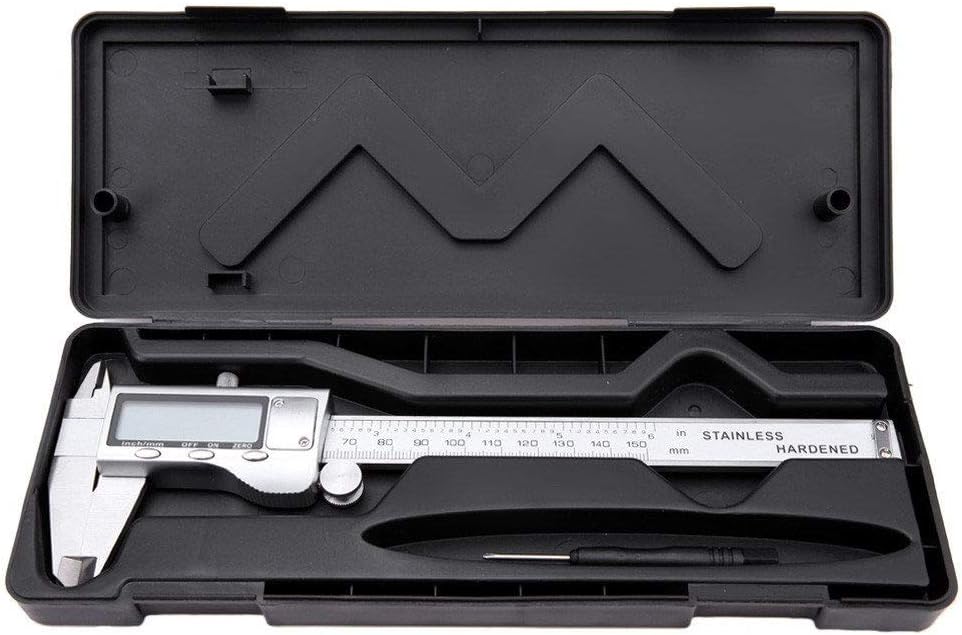 Stainless LCD Electronic Digital Vernier Caliper Micrometer Guage 150mm To 6inch