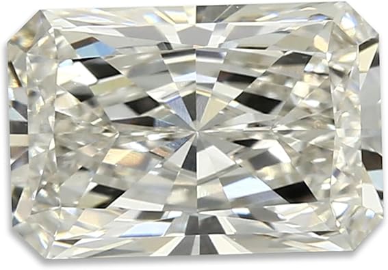 IGI Certified Loose Radiant 2.15 Cttw CVD Lab Grown Diamond H Color VVS2 Clarity |Lab Created Diamond for Making Fine Jewelry