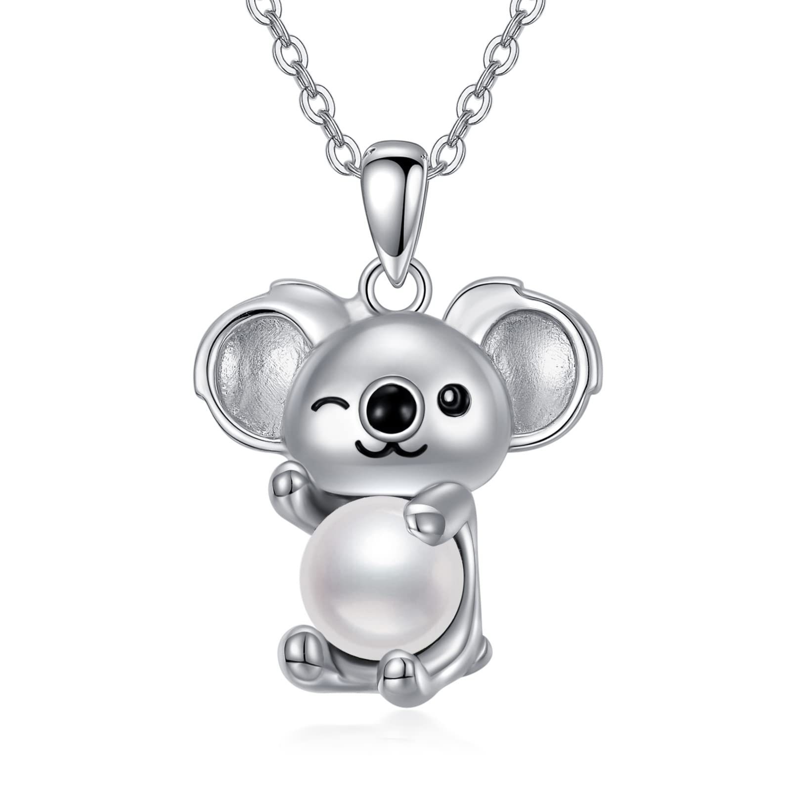 VONALA Cadena de flores para mujer, plata de ley 925, colgante de girasol/rosa, collar de flores, joyas de regalo para mujer, niña