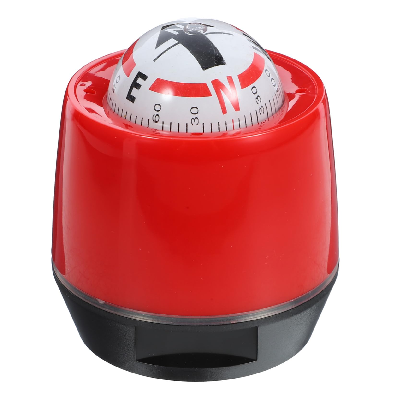 Happyyami Dash Mount Compass for Cars Self Adhesive Compass Ball Stylish Direction Indicator for Automotive Use Convenient Installation for Vehicles and Boats