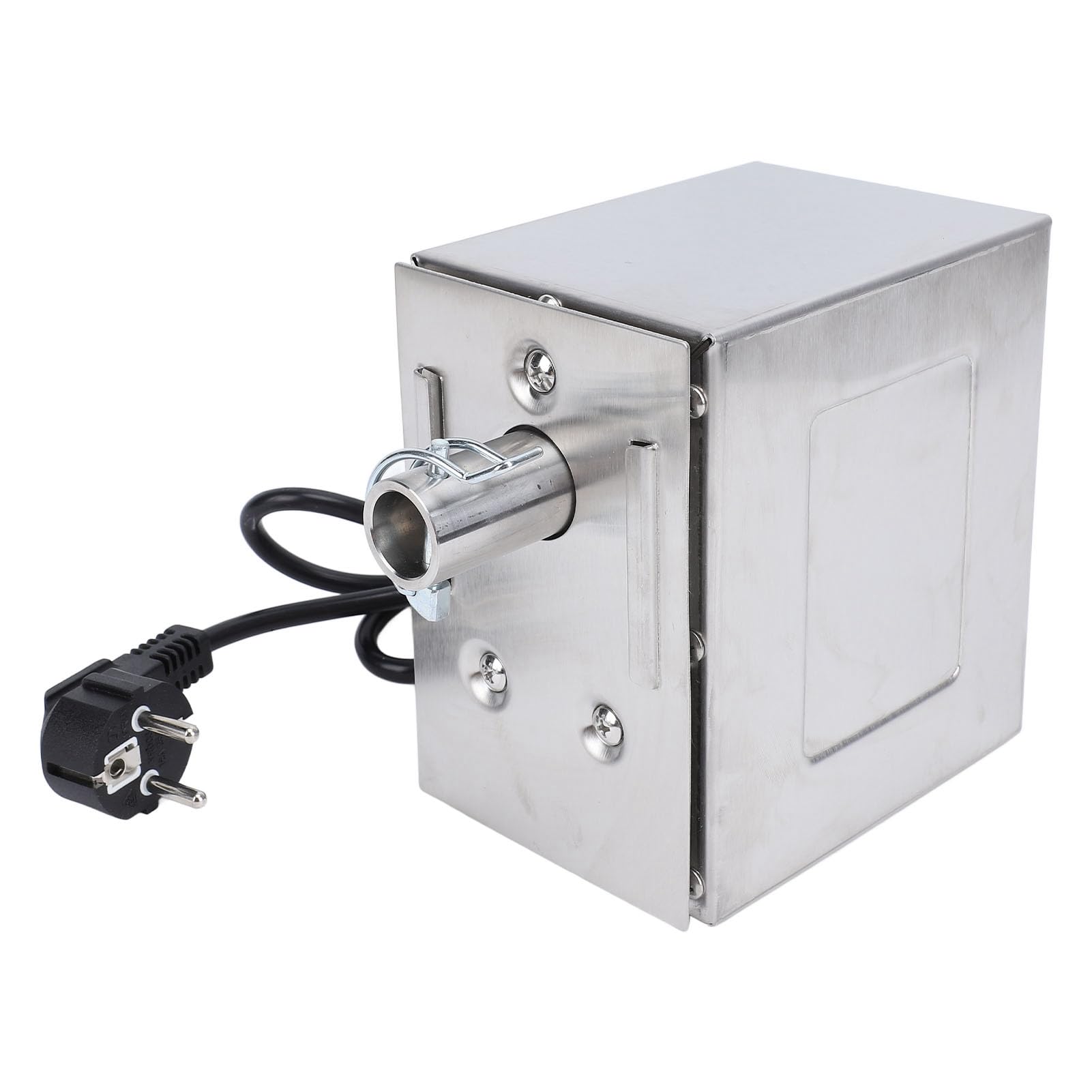 SEAFRONT 45 W en Acier Inoxydable Moteur Rôti à Haute Charge Moteur de Barbecue électrique de Torréfacteur 2-3 TR/Min pour Le Dîner en Famille Charbonnets (Prise UE)