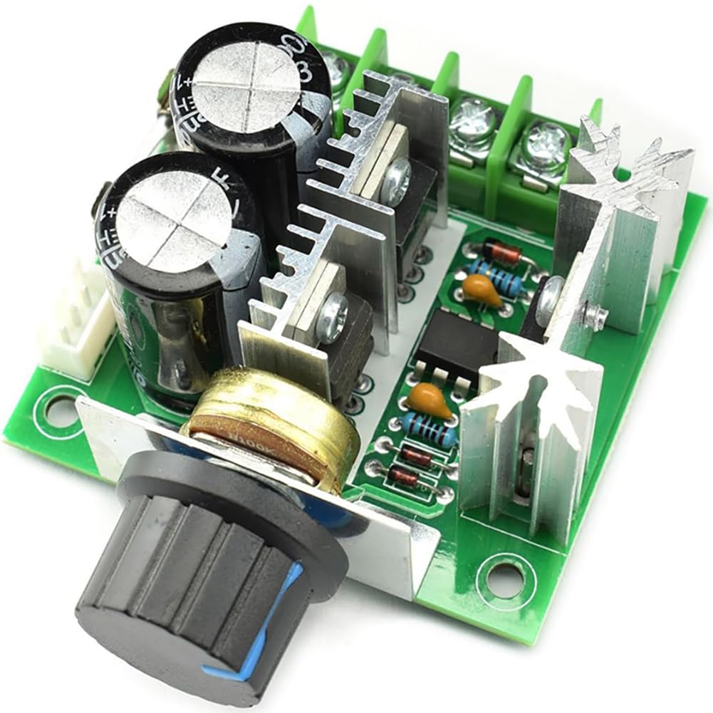 ZuoMei PWM 10A 400W DC モーター 速度 コントローラー モ…
