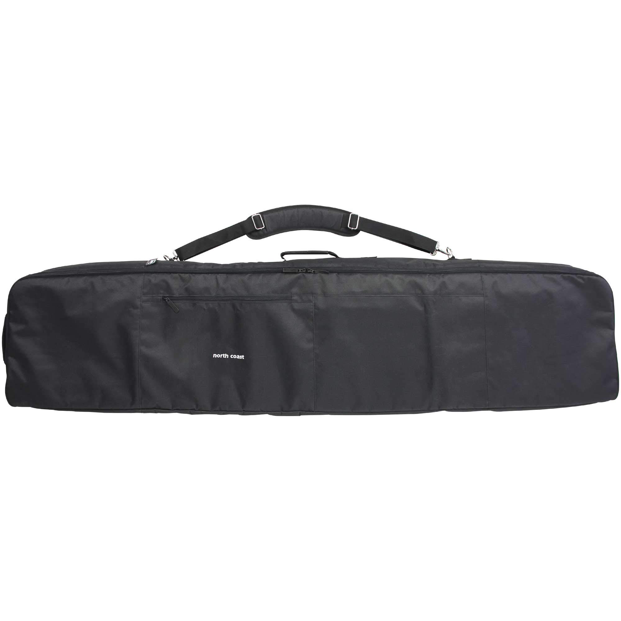 NORTHCOAST (???????) north coast NW-5002 BK Board Case, 3-Way Type, Snowboard, Can Store Wear, Boards, Boots, Accessories, Etc., Mini Pocket Convenient for Storing Small Items, 63.0 inches (160 cm)